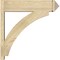 Ekena Millwork Thorton Rough Sawn Arts and Crafts Outlooker, Douglas Fir, 8"W x 32"D x 32"H OUT08X32X32THR03RDF - alternate 4